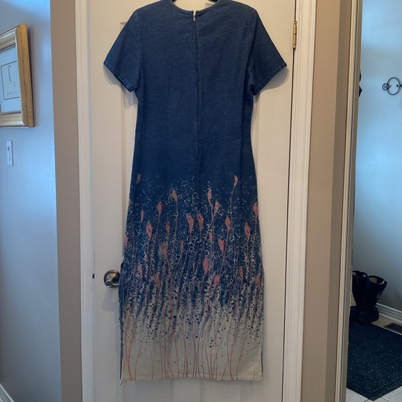Vintage Pranx maxi jean dress - Picture 4 of 6